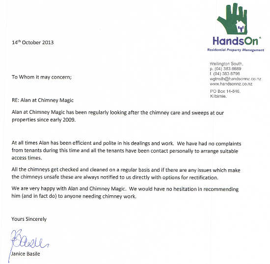 HandsOn Residential Property Management testimonial