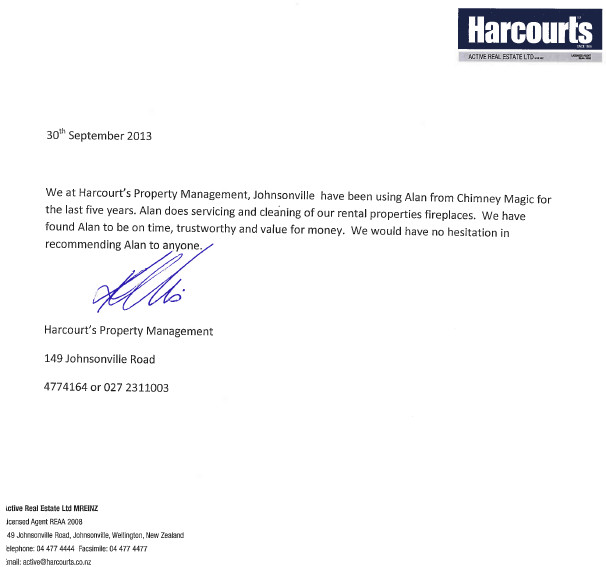 Harcouts Property Management Testimonial